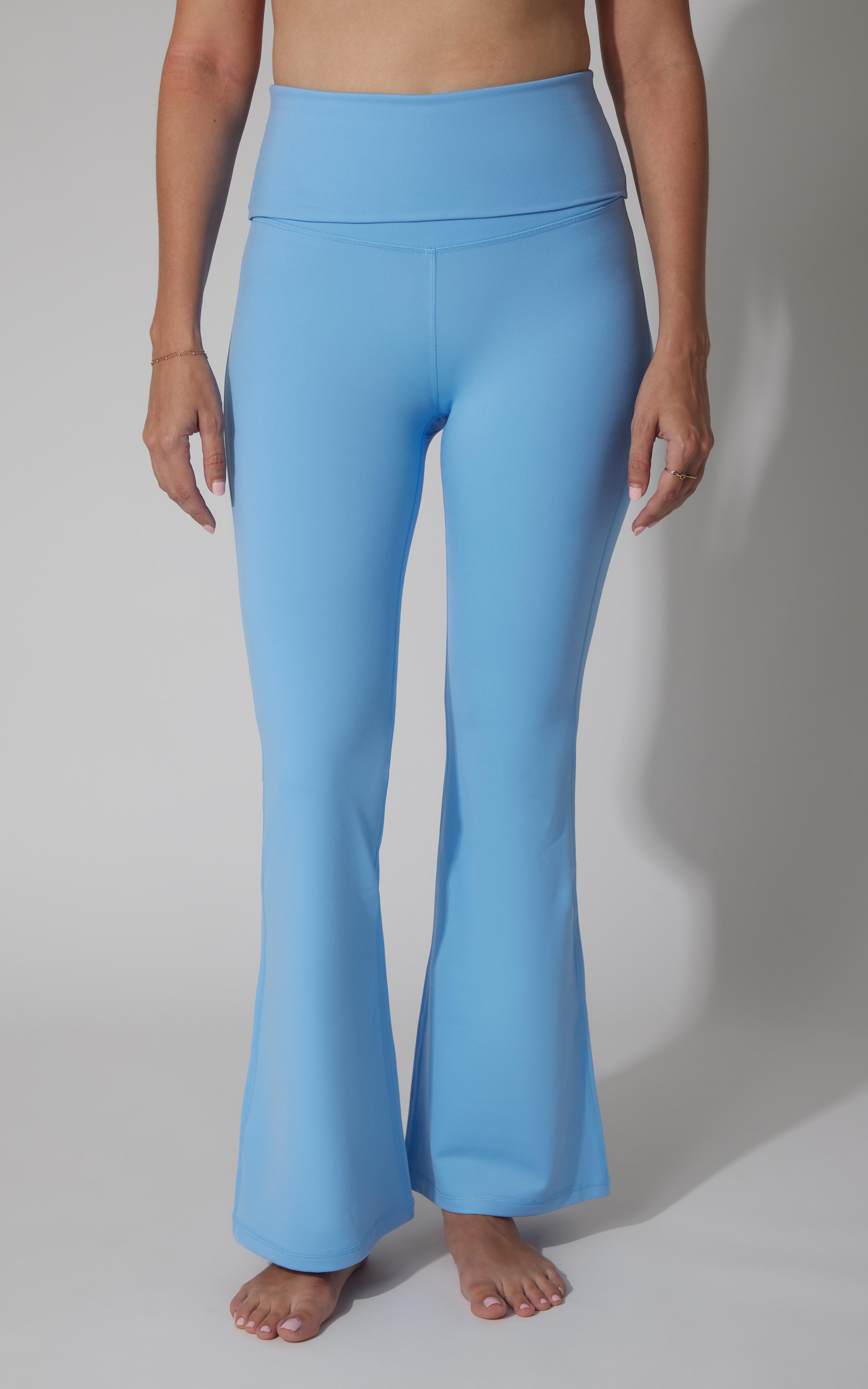 Lux Foldover 7/8 Flare Leg Pant