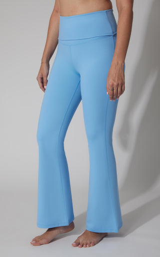 Lux Foldover 7/8 Flare Leg Pant