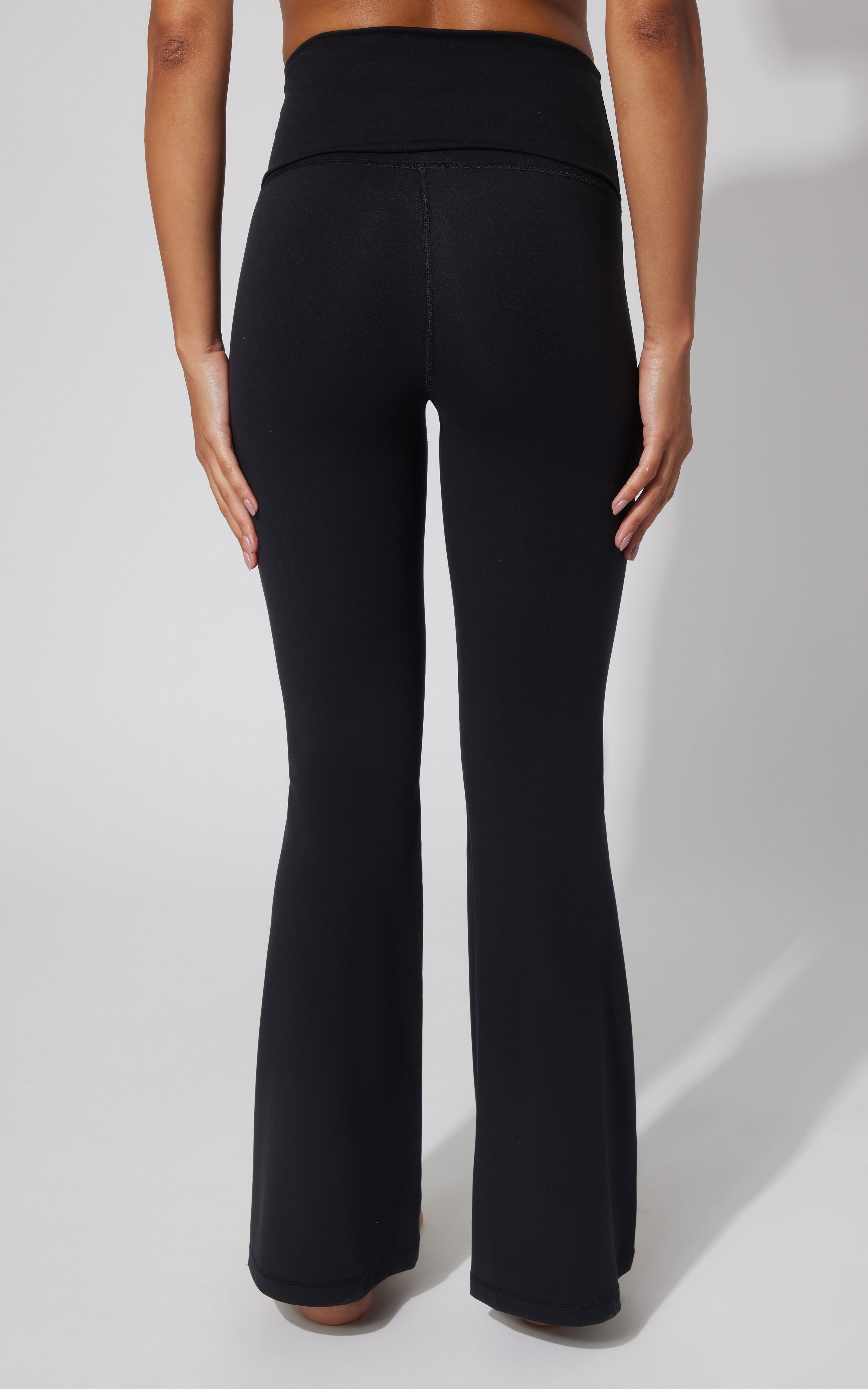 Lux Florence Fold Over Flare Leg Pant