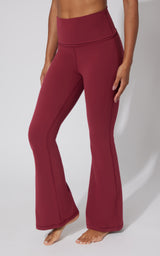 Lux Florence Fold Over Flare Leg Pant - Our Cafe Story - 90 Degree by Reflex
