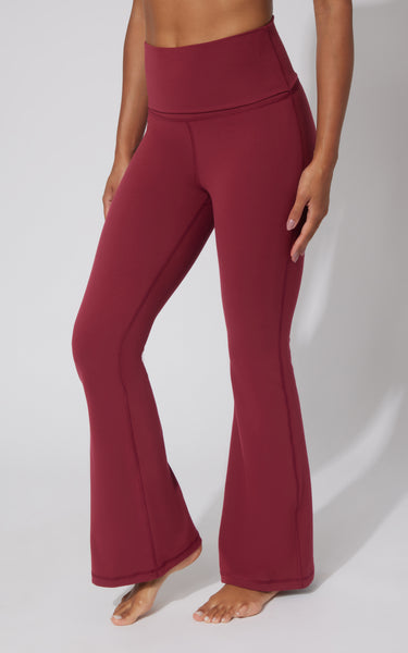 Lux Florence Fold Over Flare Leg Pant - PY79569-W03 – 90 Degree by