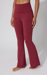 Lux Florence Fold Over Flare Leg Pant - Our Cafe Story - 90 Degree by Reflex