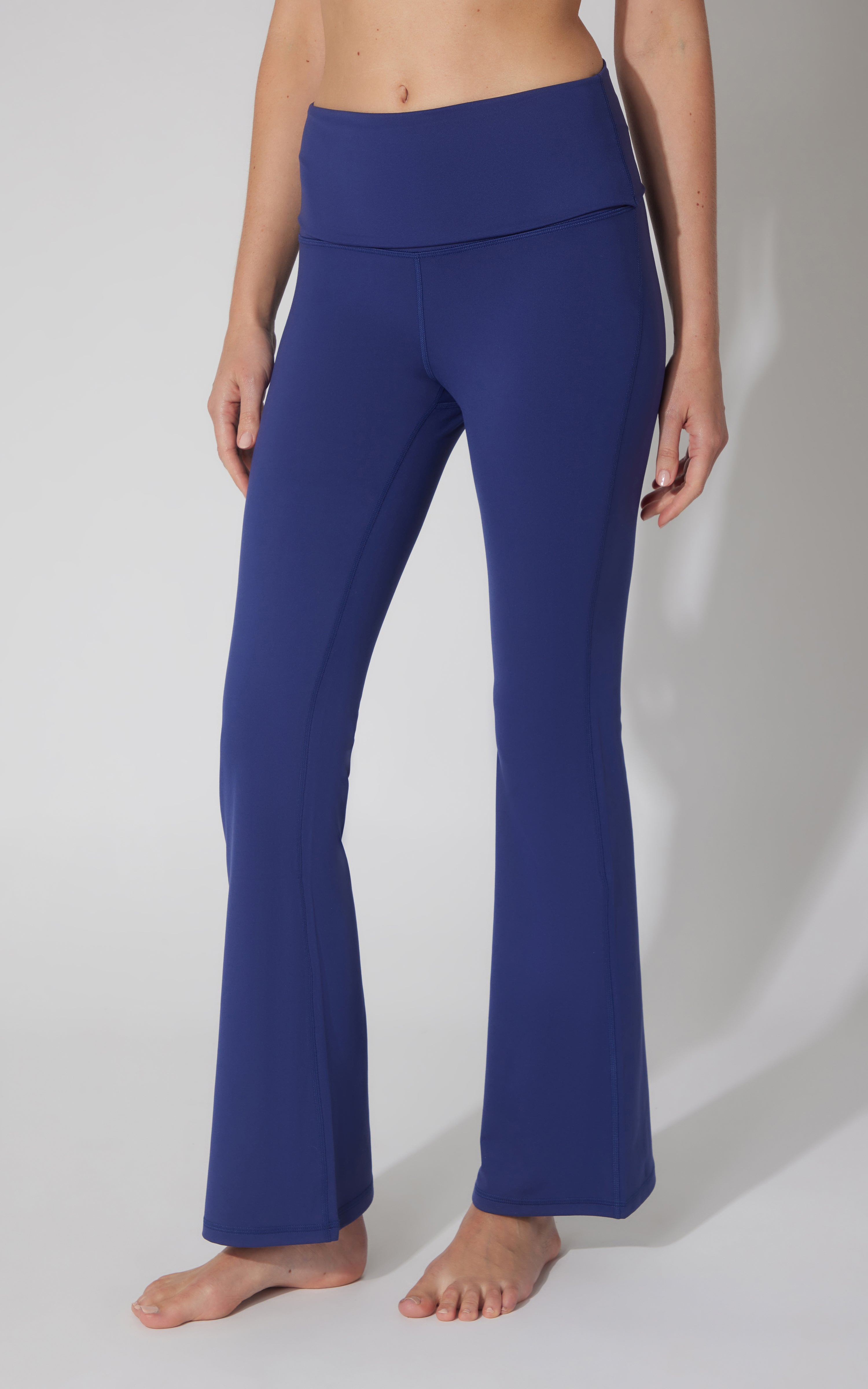 Lux Florence Fold Over Flare Leg Pant