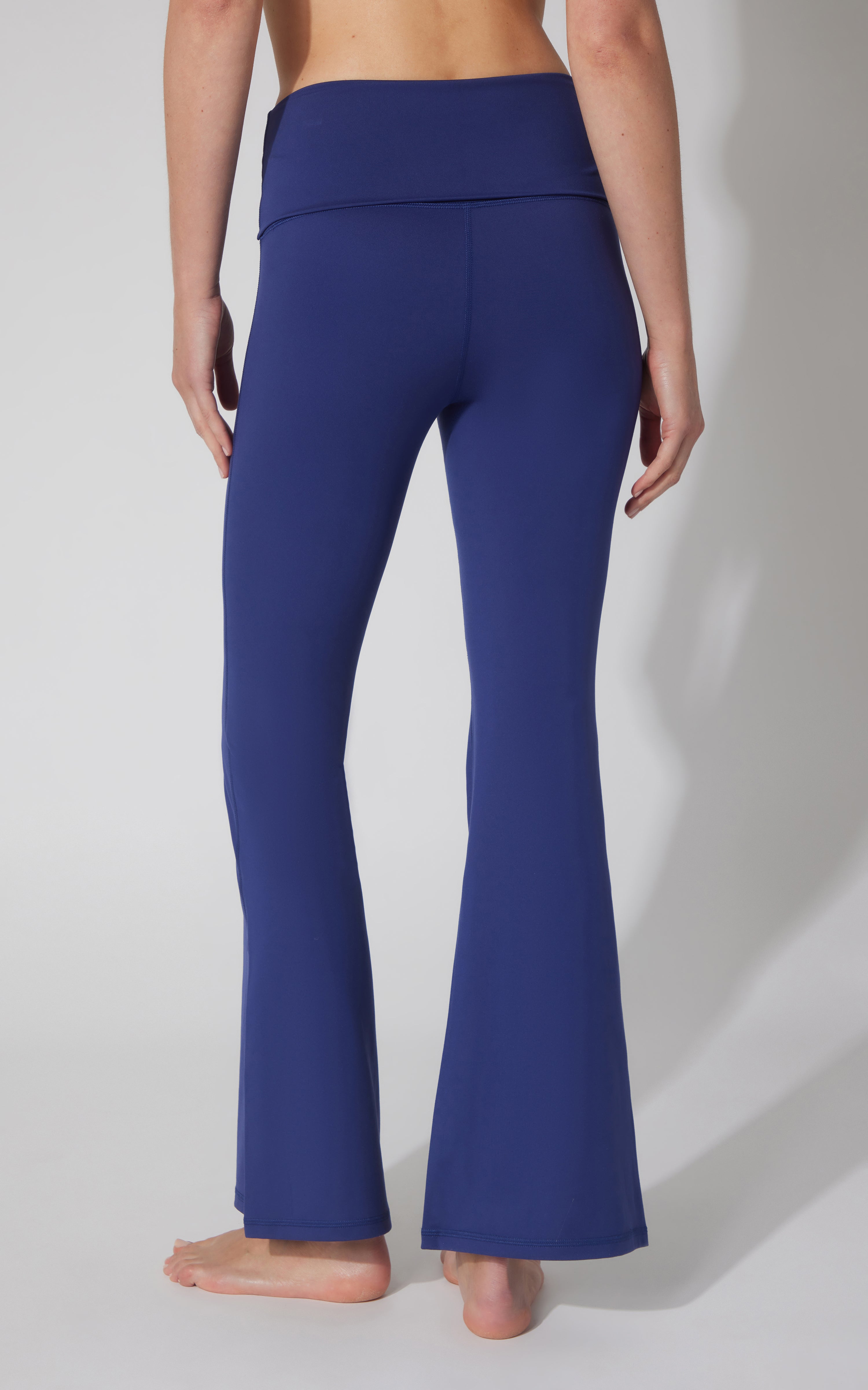 Lux Florence Fold Over Flare Leg Pant