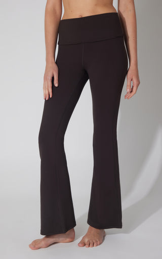 Lux Florence Fold Over Flare Leg Pant