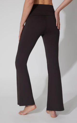 Lux Florence Fold Over Flare Leg Pant
