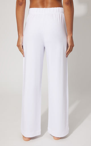Modal Relaxed Fit Wide Leg Pant