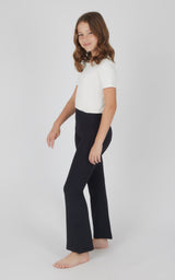 2 PK Girls Ribbed Flare