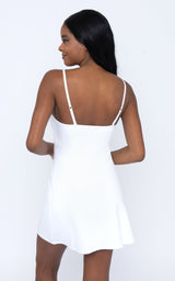 Lux  Dress with Built-In Bra and Shorts - 90 Degree by Reflex