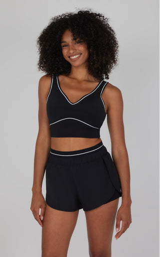 Lux Motion Muse Cropped Bra - 90 Degree by Reflex