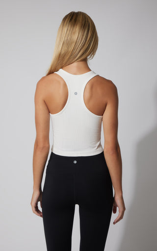 2 PK Racerback Tank with Built in  Bra - Our Petal Tone Story - 90 Degree by Reflex
