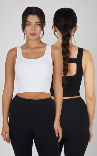2 PK Waffle Bra - Our Earthy Story - 90 Degree by Reflex