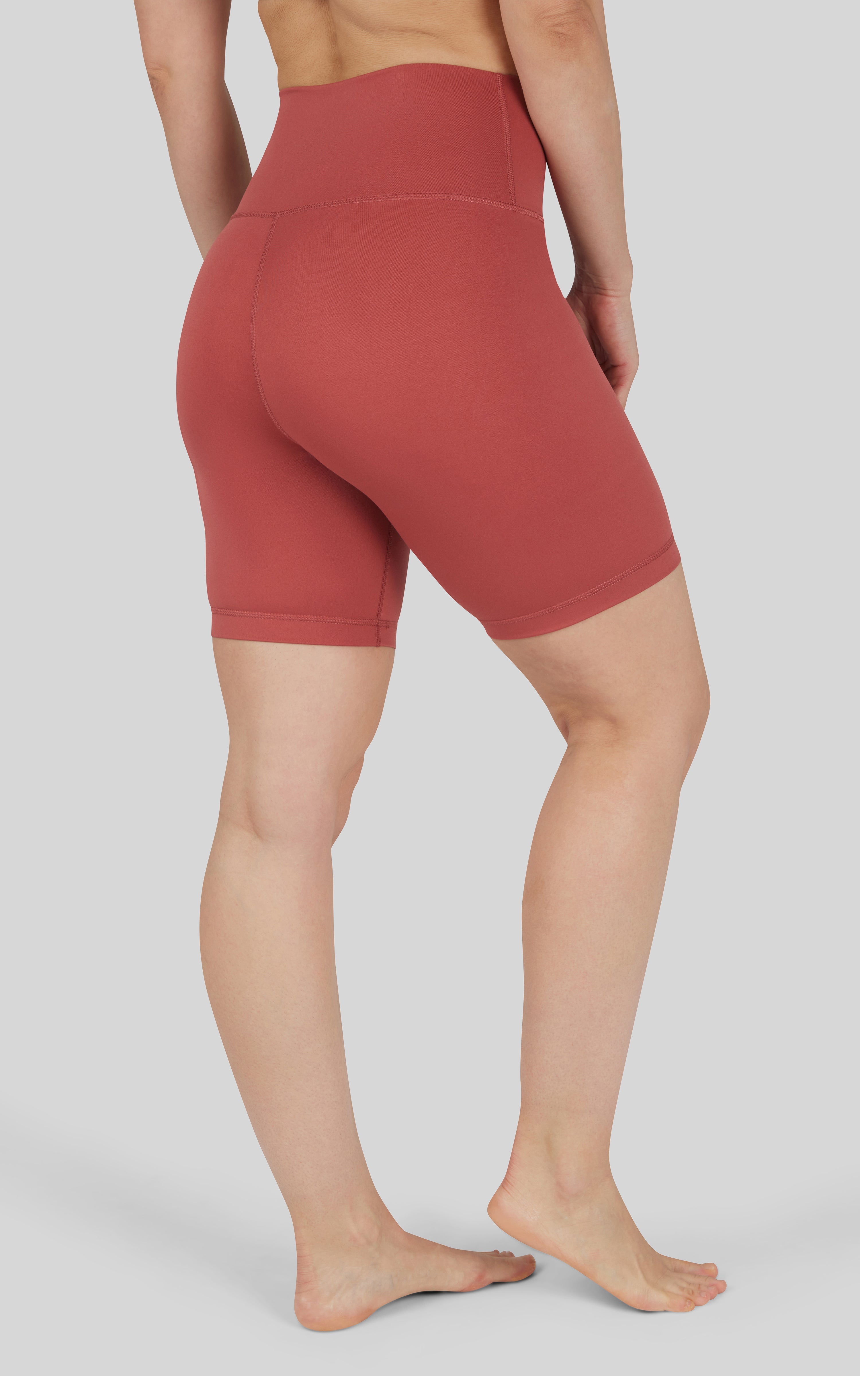 2 PK Lux Super Hi Rise 7" Classic Biker Short - 90 Degree by Reflex