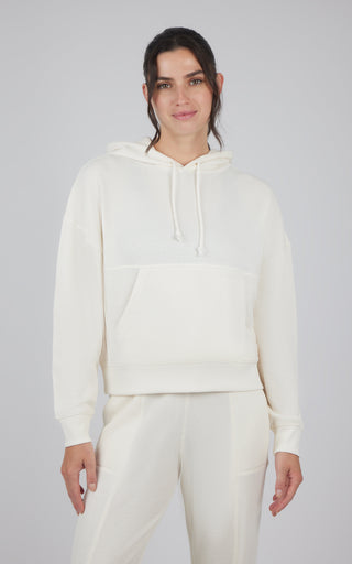 Brushed Inside Waffle Offline Pullover Hoodie - 90 Degree by Reflex