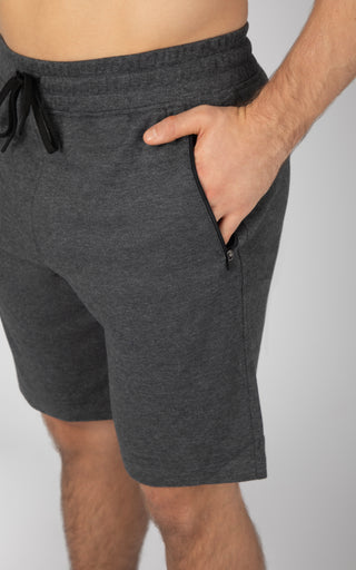 Mens 2 Side  Zip Pocket and Back Pocket Shorts
