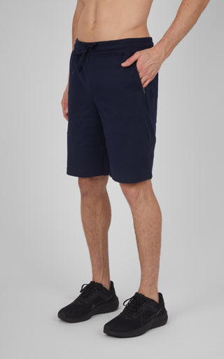 Mens 2 Secure Zipper Pocket Shorts