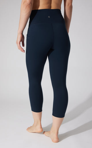 2 PK Interlock Side Pocket and Everyday Capris - 90 Degree by Reflex