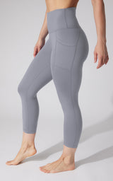 2 PK Interlock Side Pocket and Everyday Capris - 90 Degree by Reflex