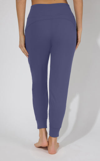 Interlock Zipper Pockets Greenwich Jogger - Our Linen Story - 90 Degree by Reflex