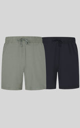 Boys 2 PK Heathered Short and Lux Short - 90 Degree by Reflex