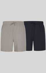 Boys 2 PK Heathered Short and Lux Short - 90 Degree by Reflex