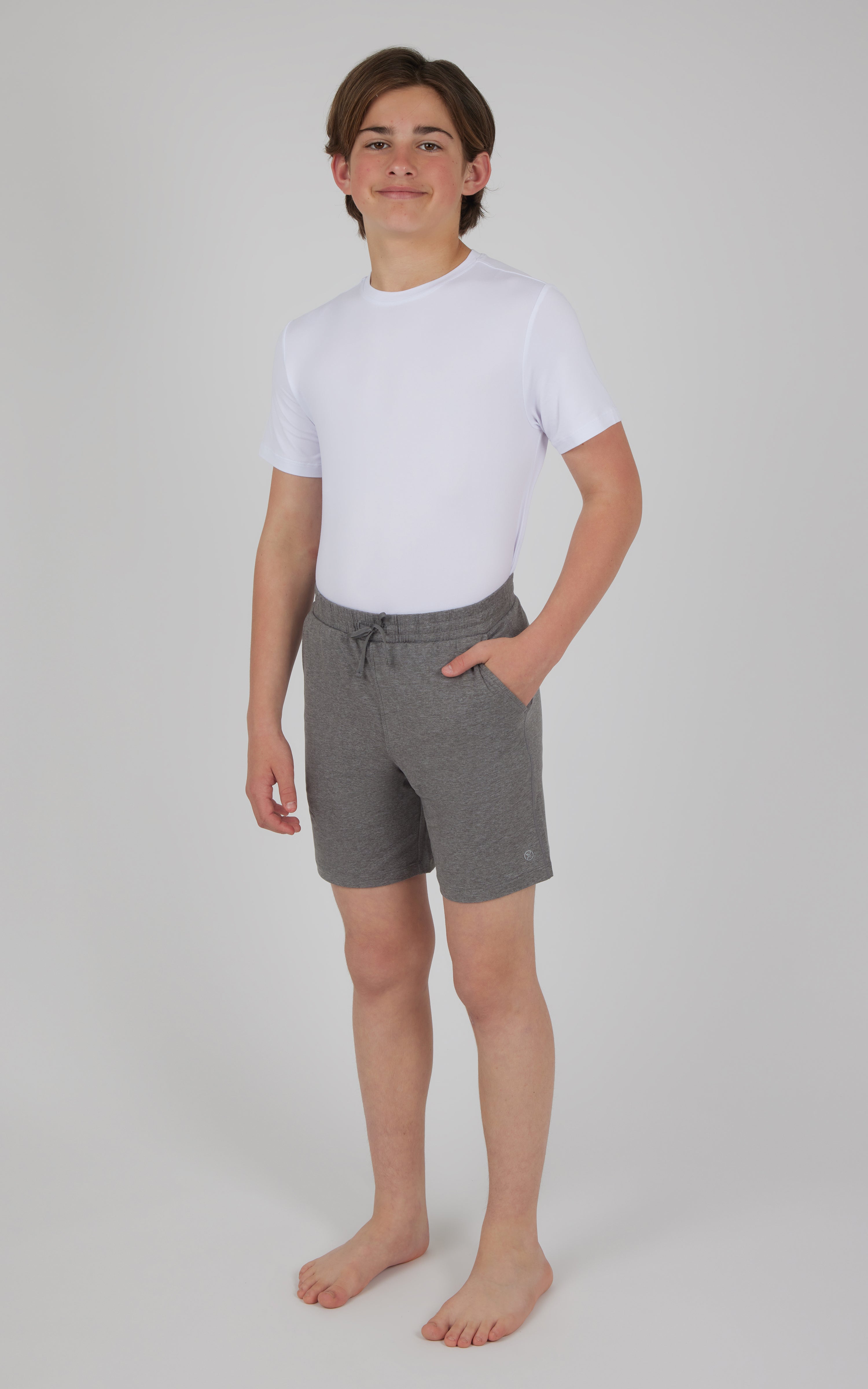 Boys 2 PK Heathered Short and Lux Short