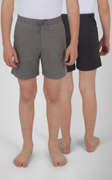Boys 2 PK Heathered Short and Lux Short - 90 Degree by Reflex