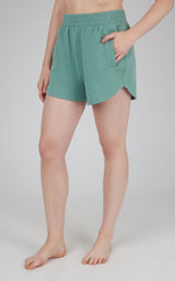 Washed Baby Fleece Short