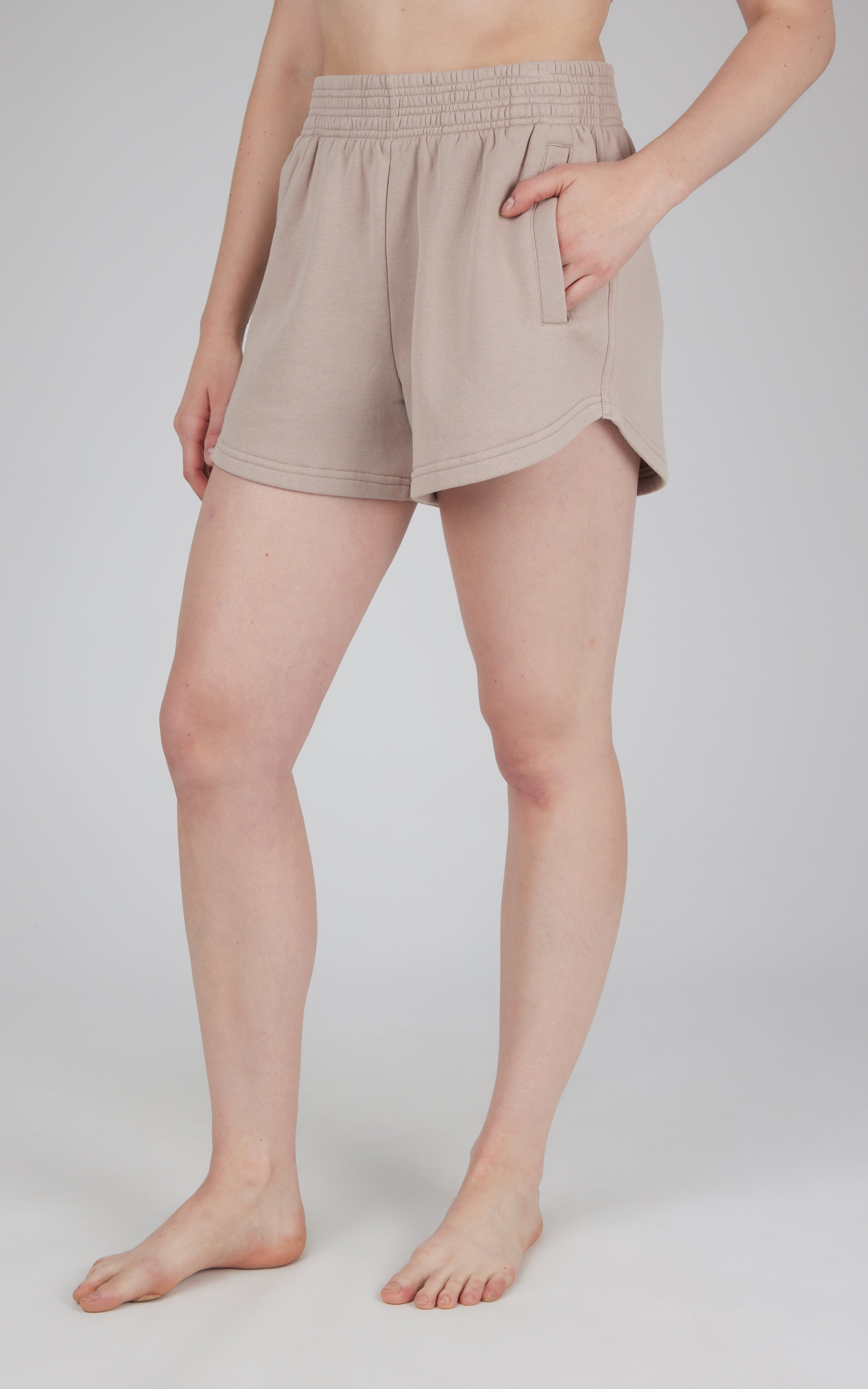 Washed Baby Fleece Short