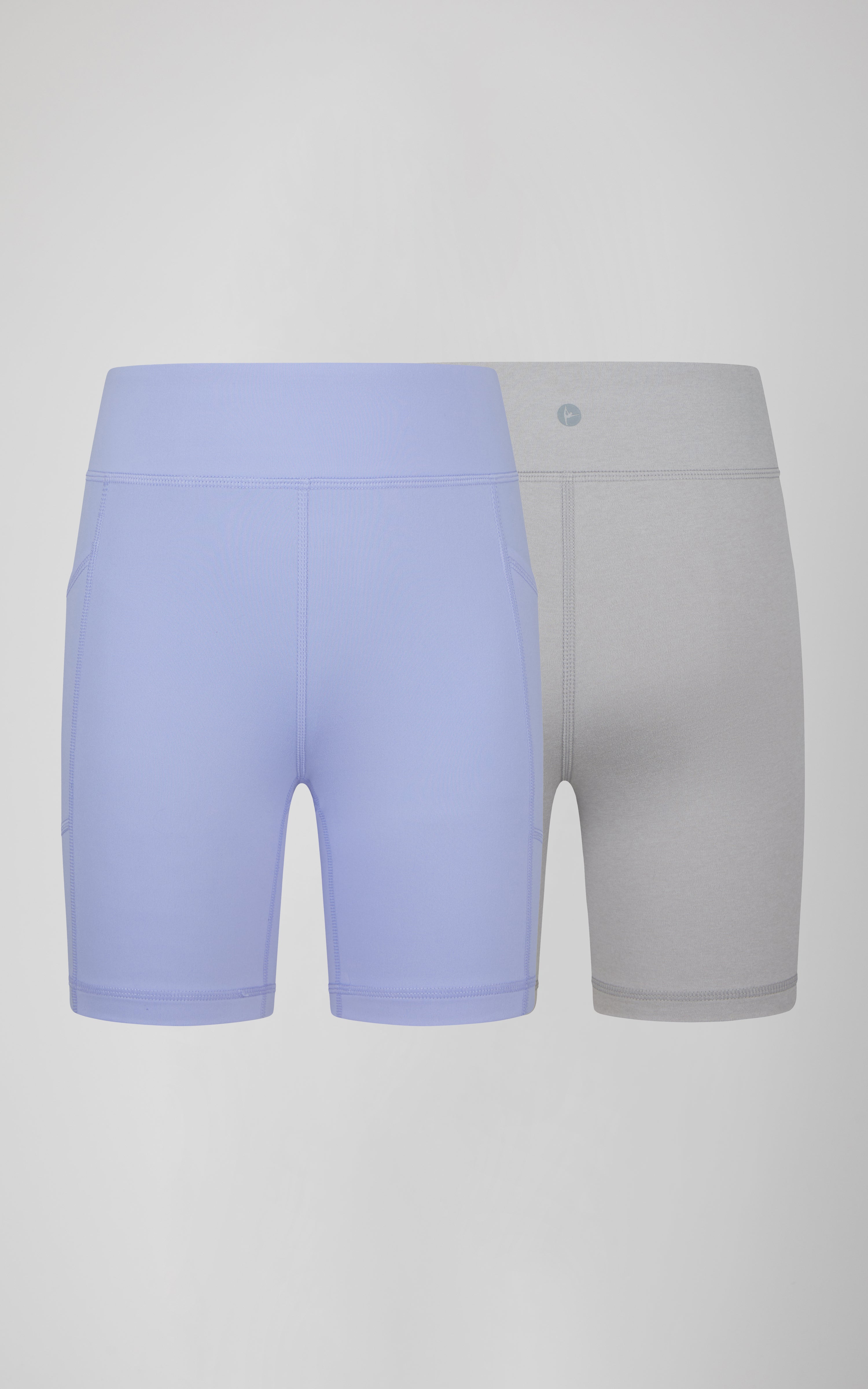 Girls 2 PK Interlock Side Pocket + Basic Bike Short