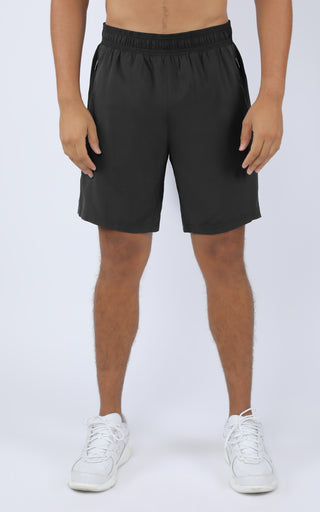 Mens Woven Shorts with Zipper Pockets