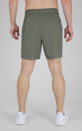 Mens Knit Stretch Pique Power 7" Shorts - 90 Degree by Reflex