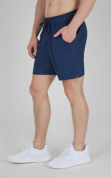Mens Knit Stretch Pique Power 7" Shorts - 90 Degree by Reflex