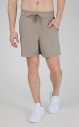 Mens Knit Stretch Pique Power 7" Shorts - 90 Degree by Reflex