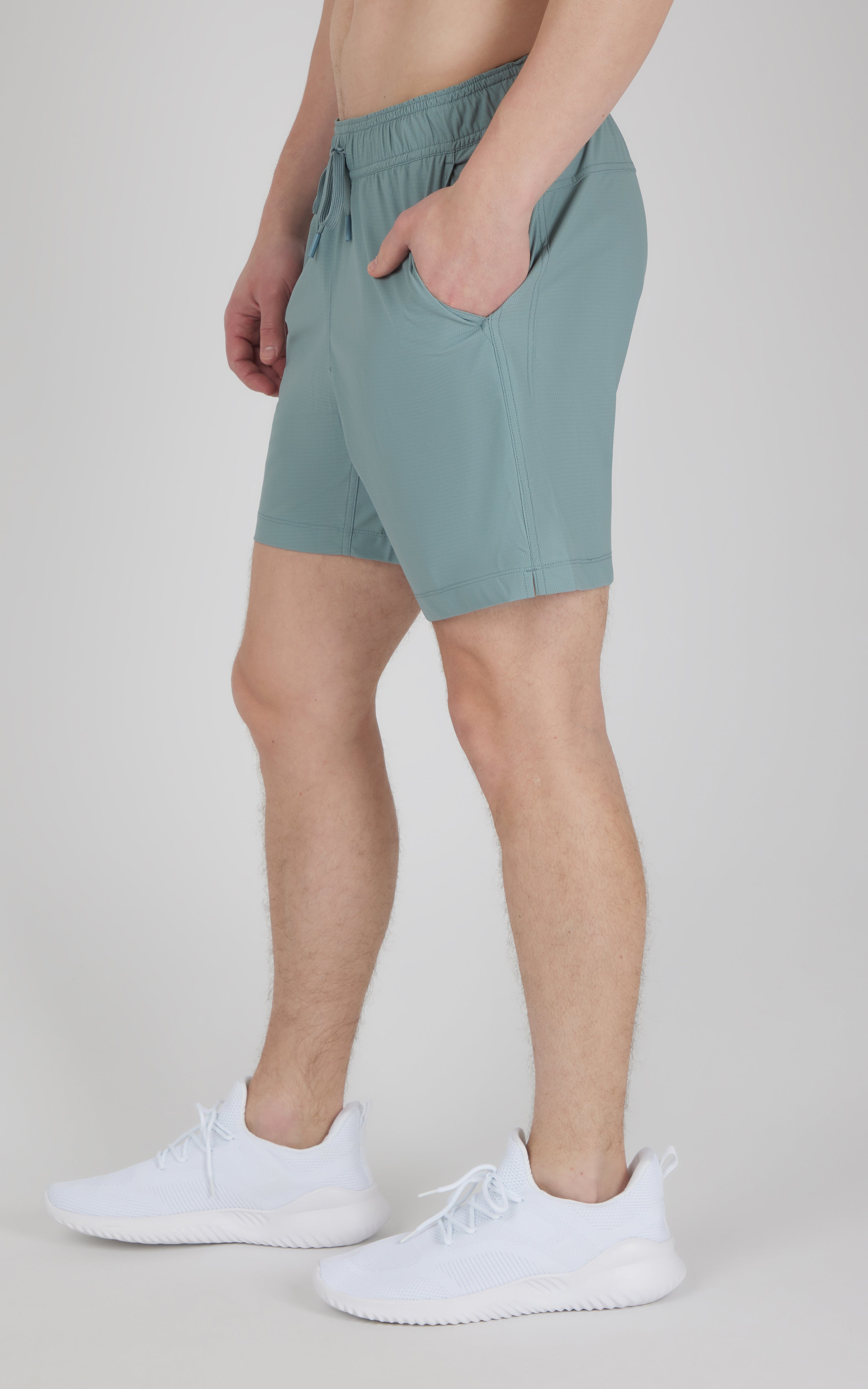 Mens Knit Stretch 7" Shorts