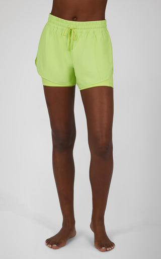 Lux 2-in-1 Running Shorts with Drawstring