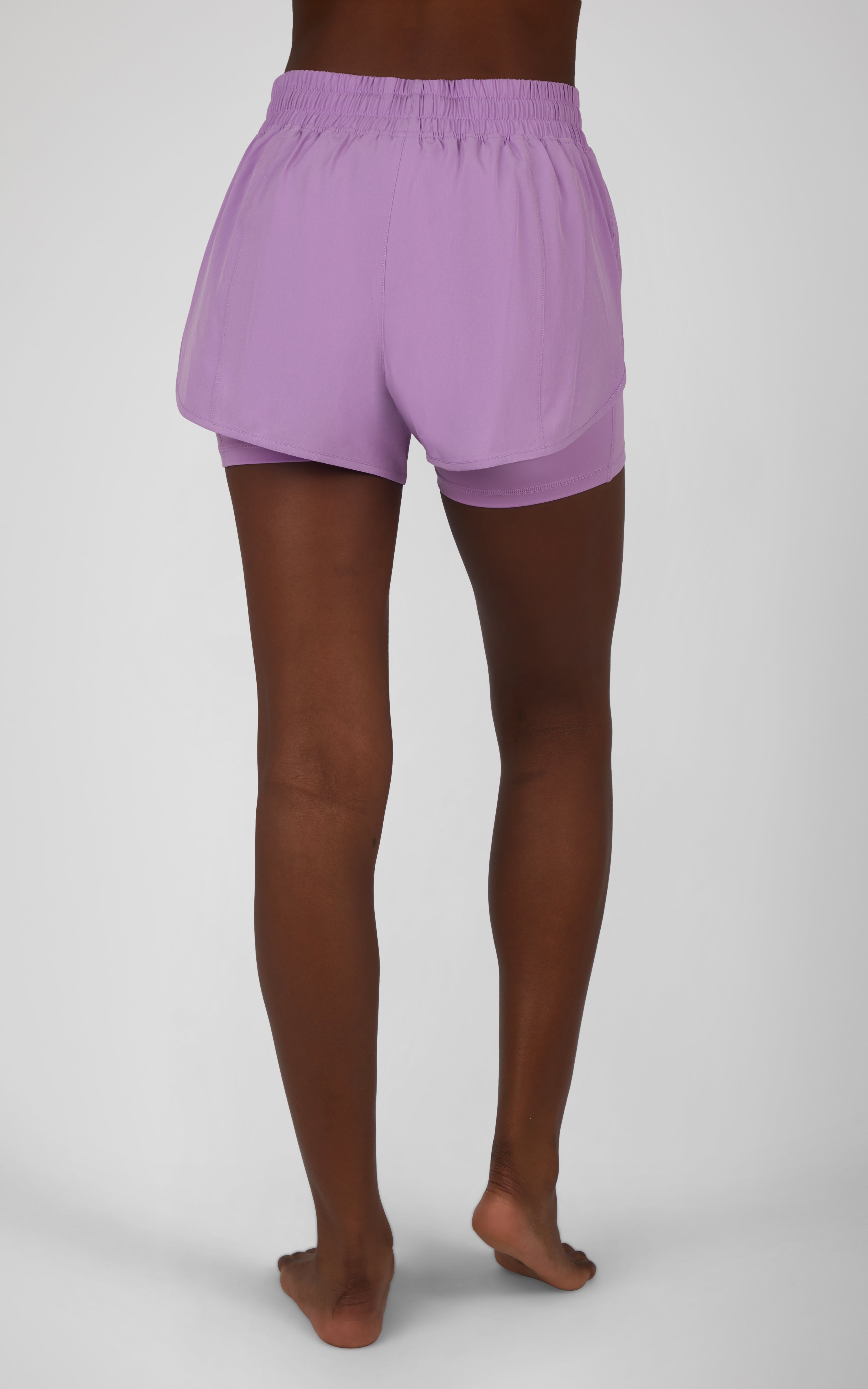 Lux 2-in-1 Running Shorts with Drawstring