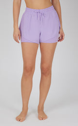 Lightstreme 2-in-1 Running Shorts with Drawstring - 90 Degree by Reflex
