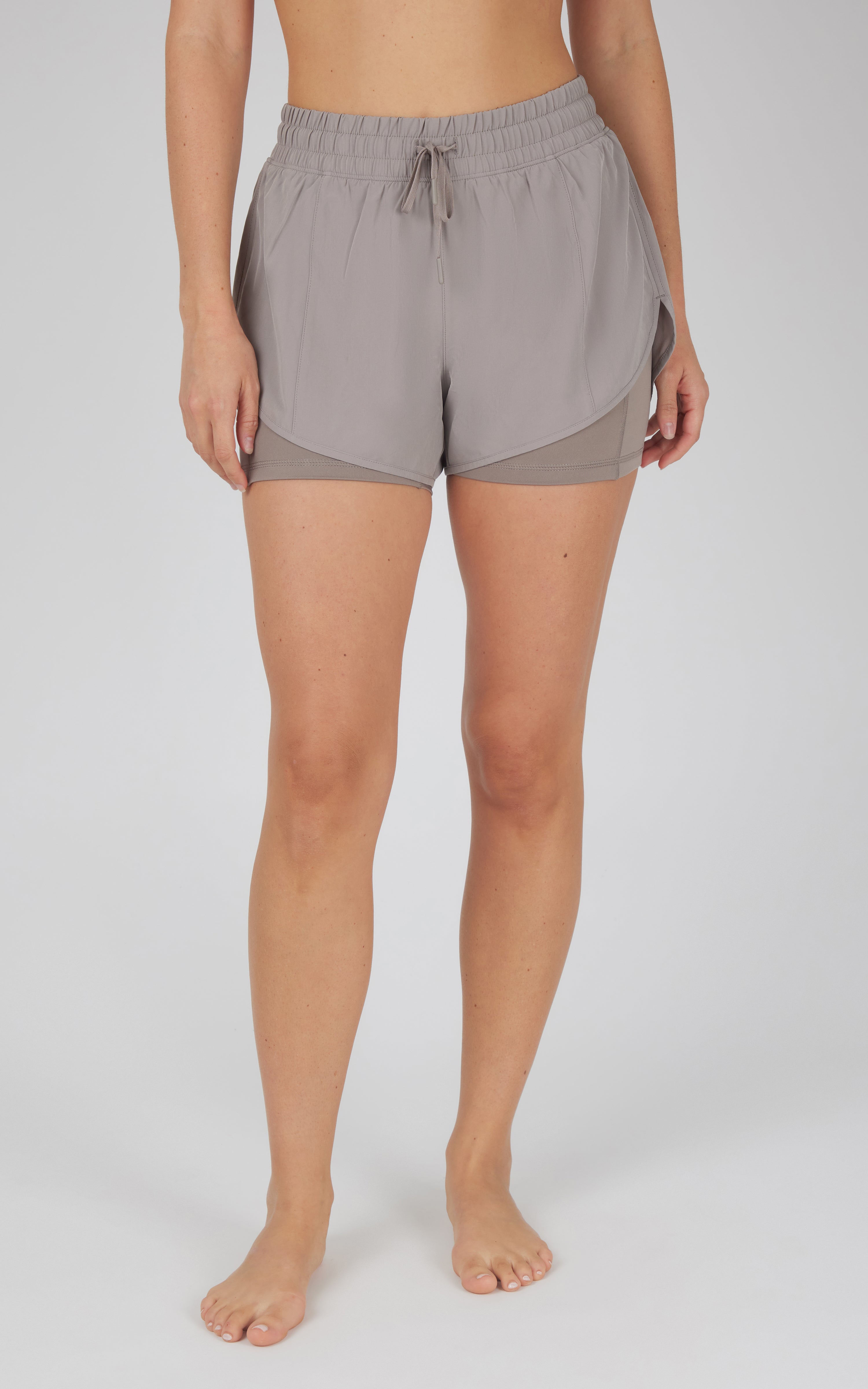 Lightstreme 2-in-1 Running Shorts with Drawstring
