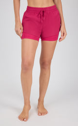 Lightstreme 2-in-1 Running Shorts with Drawstring - 90 Degree by Reflex