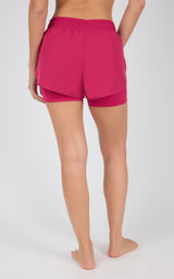 Lightstreme 2-in-1 Running Shorts with Drawstring - 90 Degree by Reflex