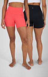 2 PK Wonderlink 5" Side Pocket Short and Basic Short