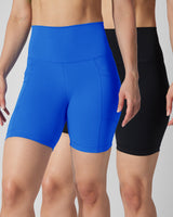 2 PK Wonderlink 7" Side Pocket Short and Everyday Classic Short - 90 Degree by Reflex