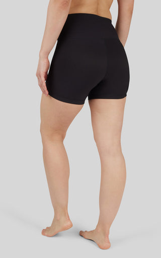 2 PK Ribbed Elastic Free 5" Short