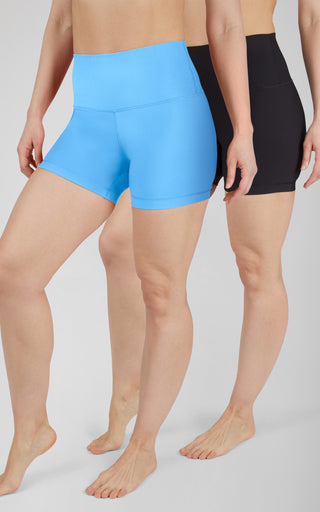 2 PK 5" Ribbed Elastic Free  Short - 90 Degree by Reflex