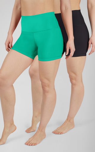 2 PK 5" Ribbed Elastic Free  Short - 90 Degree by Reflex