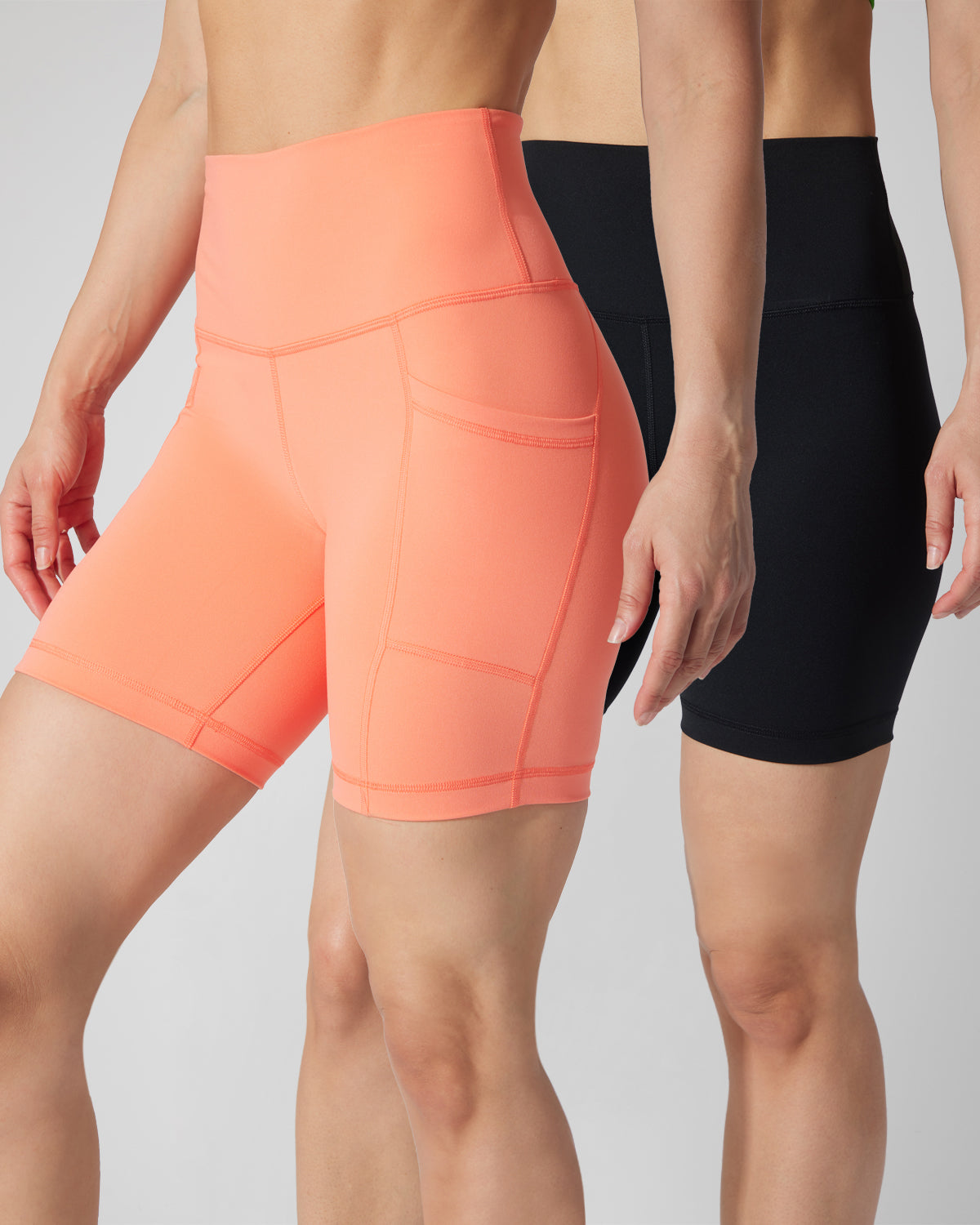 2 PK Wonderlink 7" Side Pocket Short and Everyday Classic Short - 90 Degree by Reflex