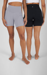 2 PK Wonderlink 7" Side Pocket Short and Everyday Classic Short - 90 Degree by Reflex