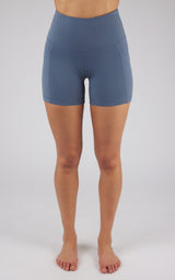 Lux Tribeca 5" High Waist Side Pocket Bike Short - 90 Degree by Reflex
