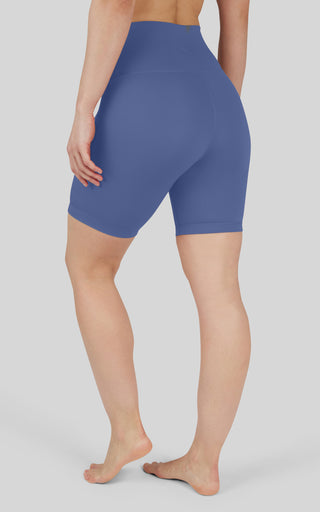 2 PK Lux Super Hi Rise 7" Classic Biker Short